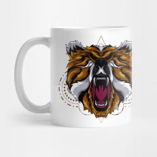 bear roar retro Mug